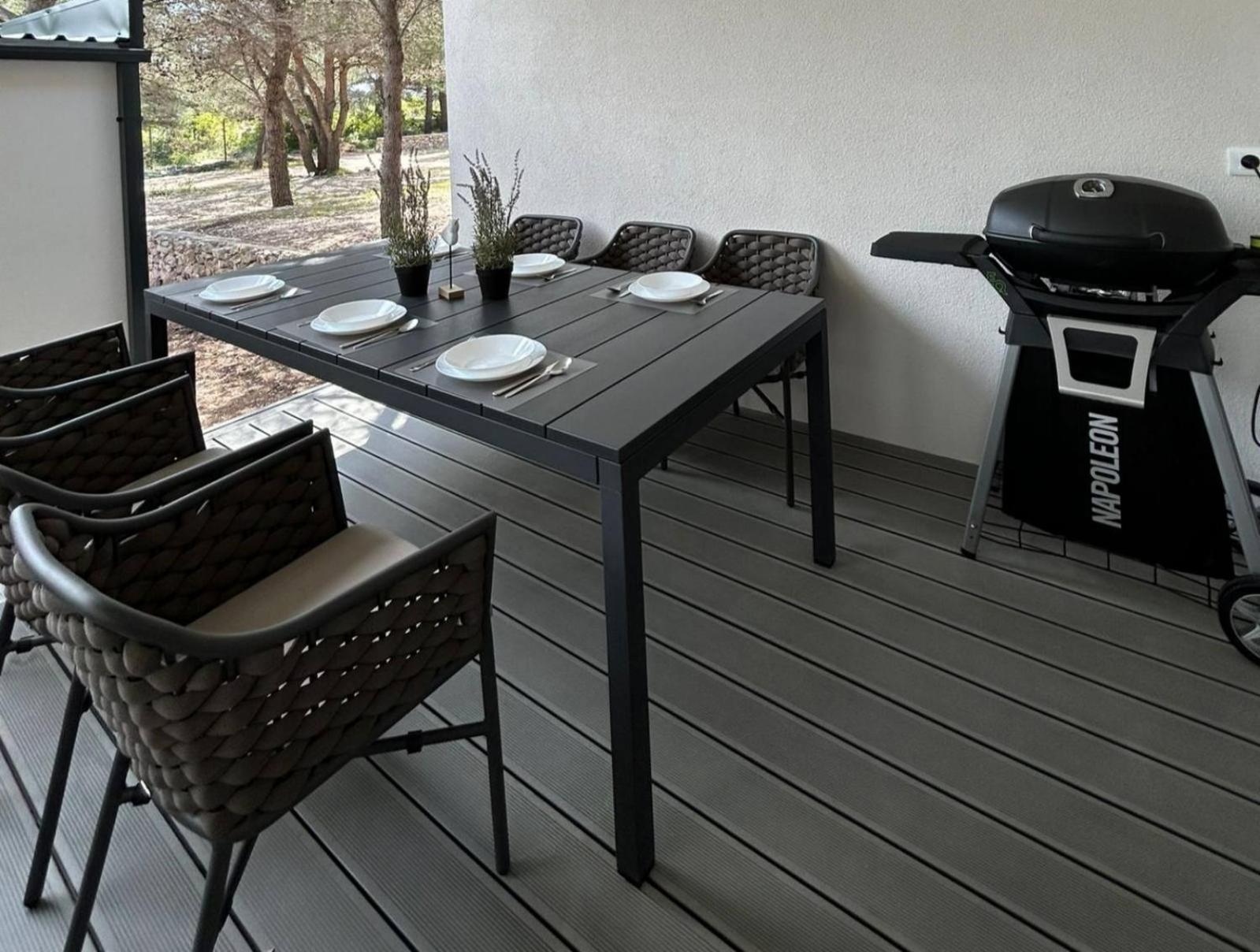 Oremore - Premium Mobile Home - Oaza Mira Camping, Drage Eksteriør billede